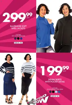 Save Weekend WOW │ valid from 08.08.2025 | Page: 11 | Products: Skirts, Jackets, Light