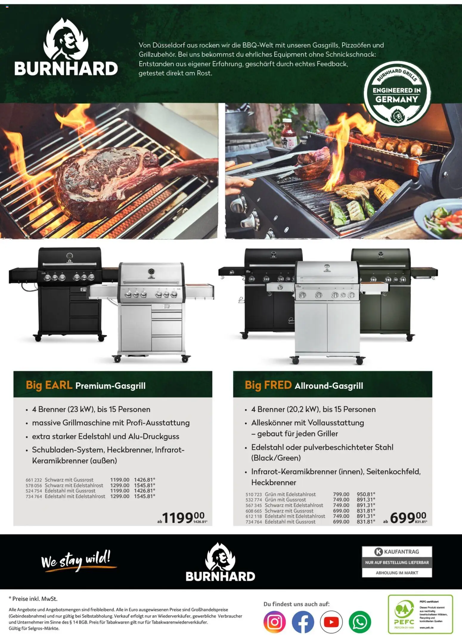 Selgros Grillsaison – gültig ab 16.04.2026 | Seite: 12 | Produkte: Griller