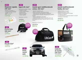 Ofertele Life Care valabile de la 01.10.2025 | Pagină: 155 | Produse: Șapcă, Umbrelă, Geantă, Bornoz takımı