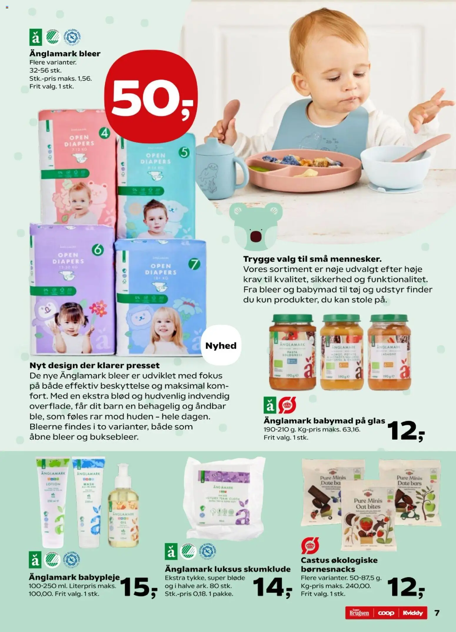 Kvickly tilbudsavis – gyldig fra 16.01.2026 | Side: 7 | Produkter: Pasta, Carpete, Søm, Tøj
