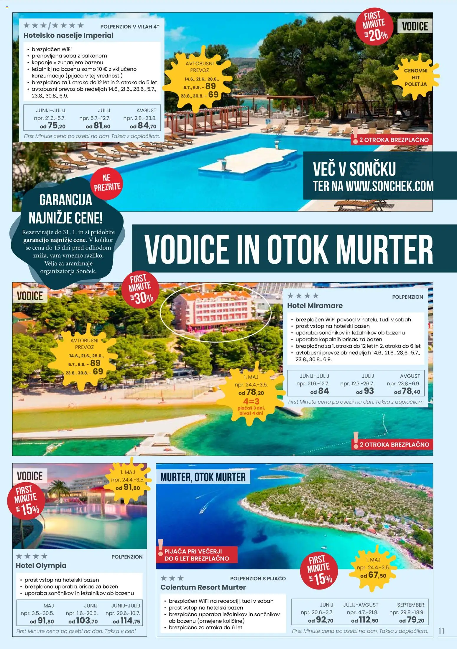 Novi Sonček katalog ponudbe – veljaven od 06.01.2026 | Stran: 11 | Izdelki: Bazen