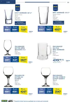 Metro Profesyonel Çözümler - 01.08.2025 tarihinden itibaren geçerlidir | Sayfa: 50 | Ürünler: Şarap, Bira, Su, Soda
