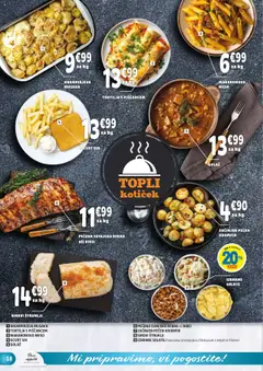 E.leclerc katalog │ velja od 13.08.2025 | Stran: 18 | Izdelki: Štruklji, Sir, Krompir