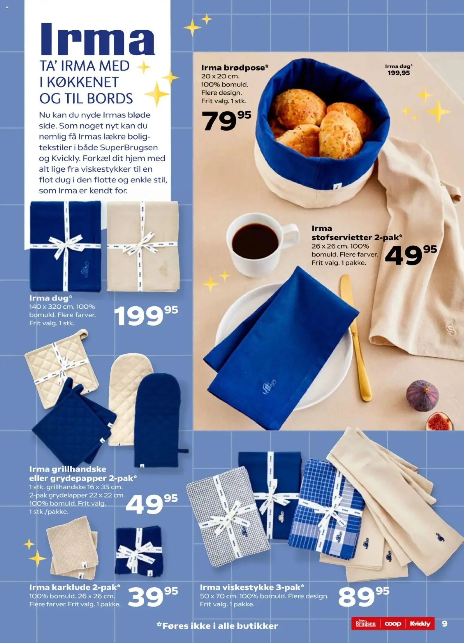 Kvickly tilbudsavis – gyldig fra 07.11.2025 | Side: 9 | Produkter: Viskestykker, Søm