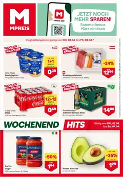 MPREIS Hohenems ab 02.04.2026 gültig