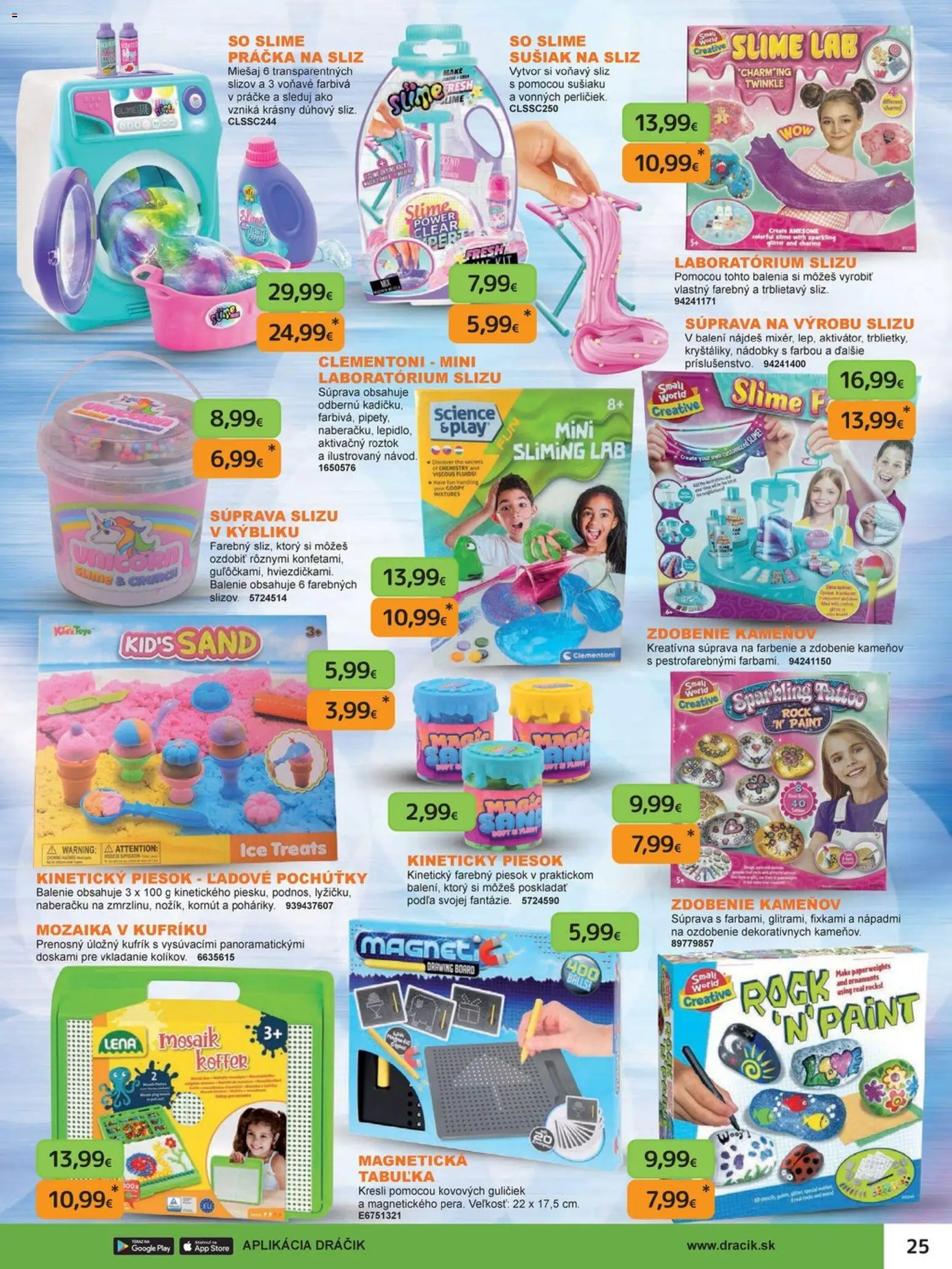 Nové Dráčik akcie – leták je platný od 03.10.2025 | Strana: 29 | Produkty: Práčka