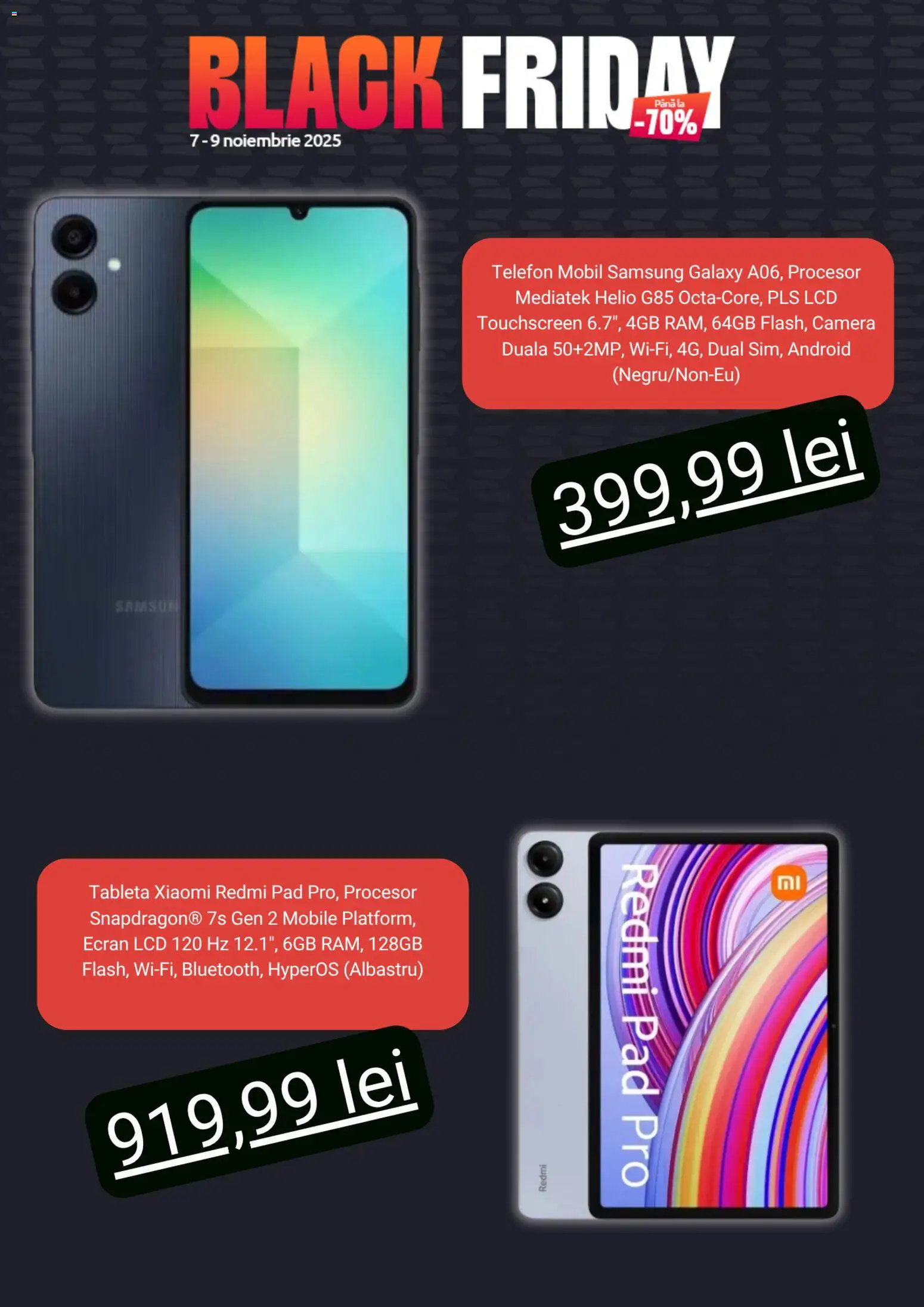 Noul catalog evoMag – valabil de la 07.11.2025 | Pagină: 2 | Produse: Telefon, Tabletă, Cameră