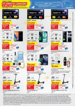 Pré-visualização Auchan - Onde o Natal faz upgrade válido de 17.12.2025 | Página: 3 | Produtos: Smartphone, Trotinete