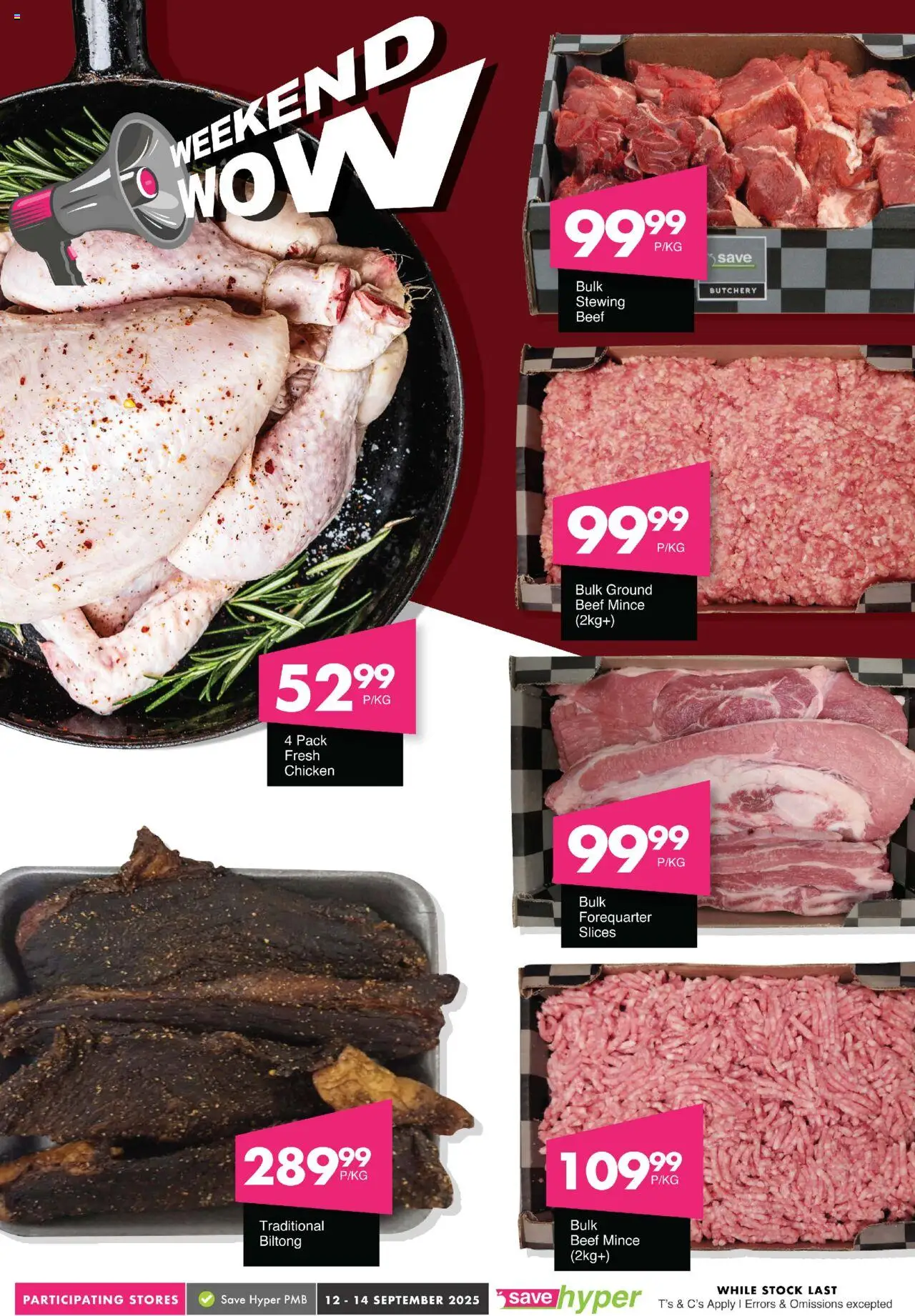 New Save catalogue – valid from 12.09.2025 | Page: 7 | Products: Chicken, Beef, Stock
