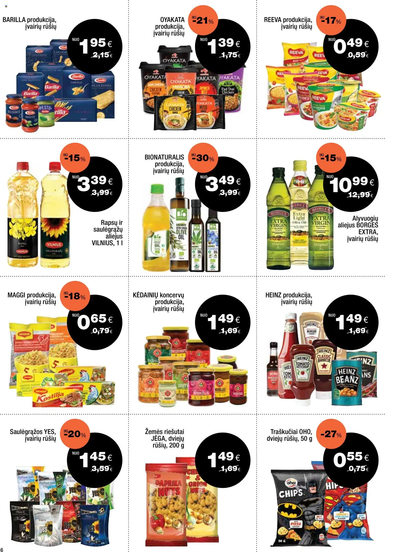 Express market akcijos nuo 16.11.2025 | Puslapis: 6 | Prekių: Riešutai, Paprika, Traškučiai, Saulėgrąžos