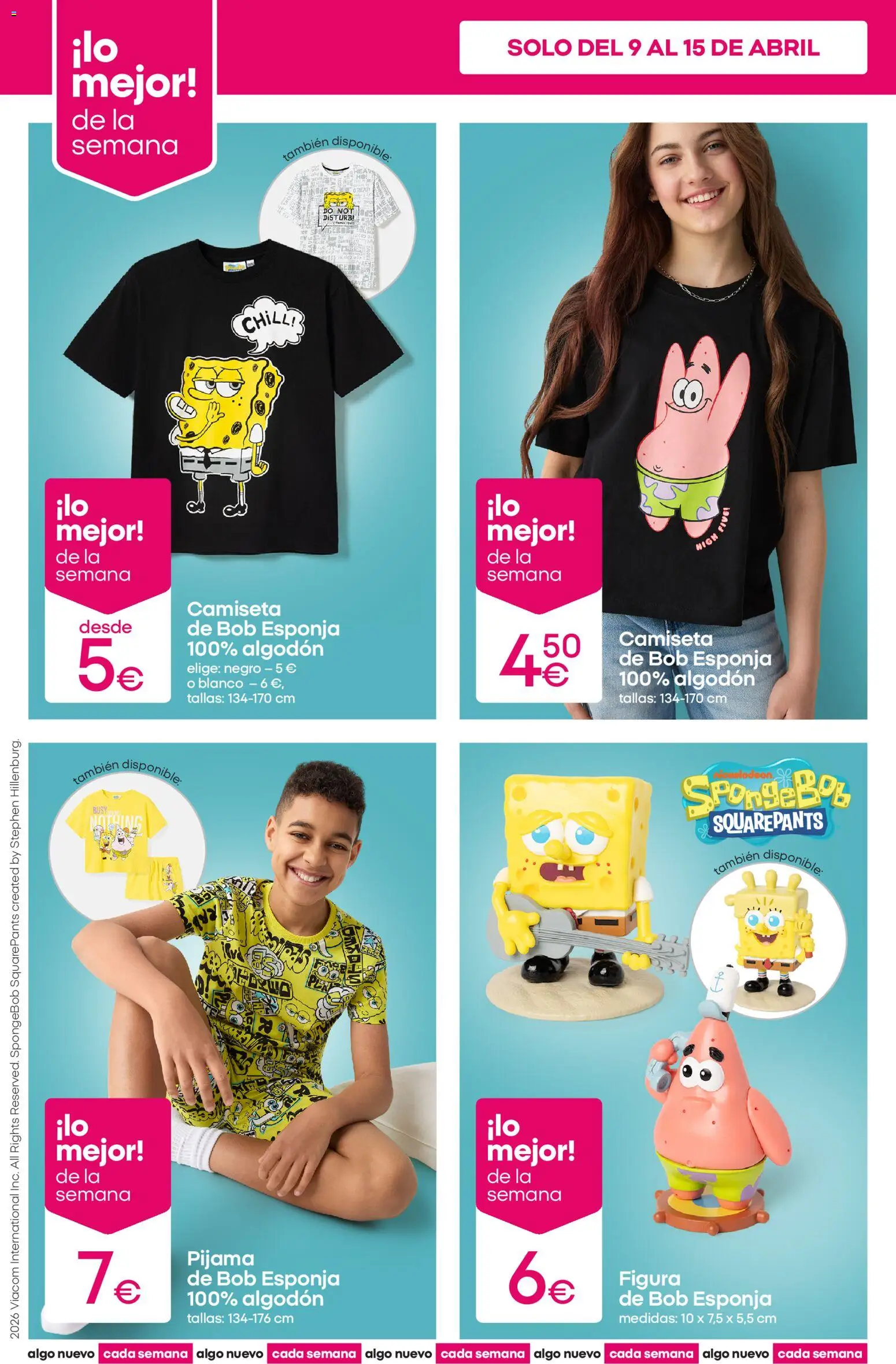 Pepco folleto │ válido desde el 09.04.2026 | Página: 4 | Productos: Esponja, Pijama