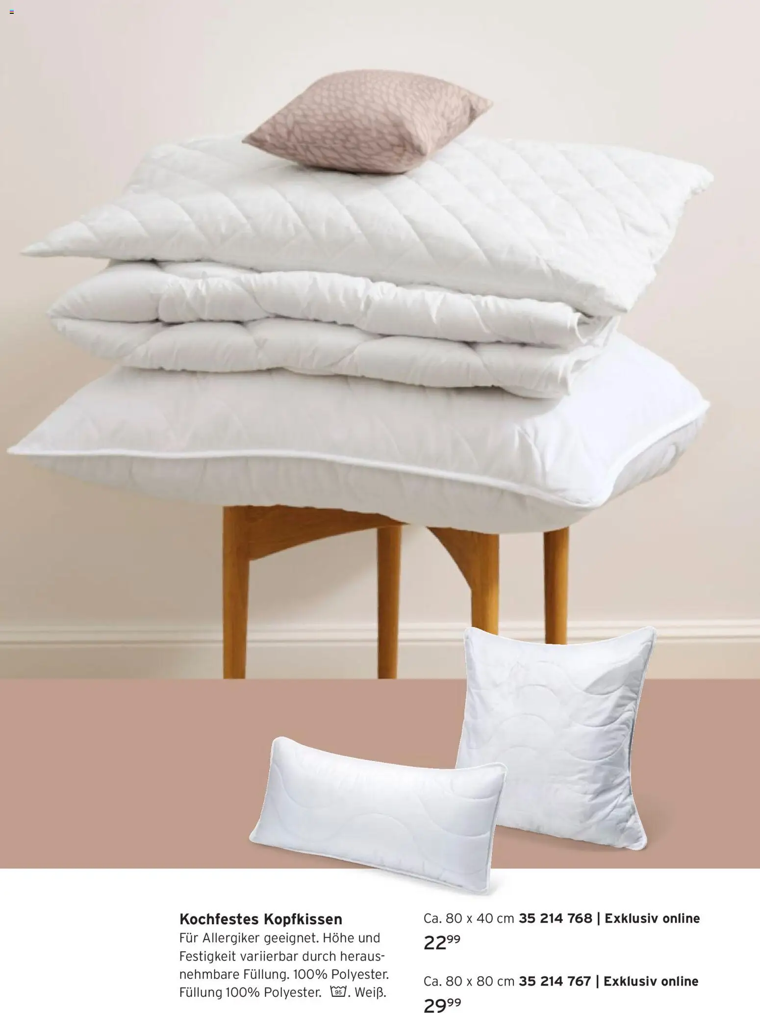 Prospekt Tchibo Ein Leben in Balance – gültig ab 25.03.2026 | Seite: 22 | Produkte: Kopfkissen