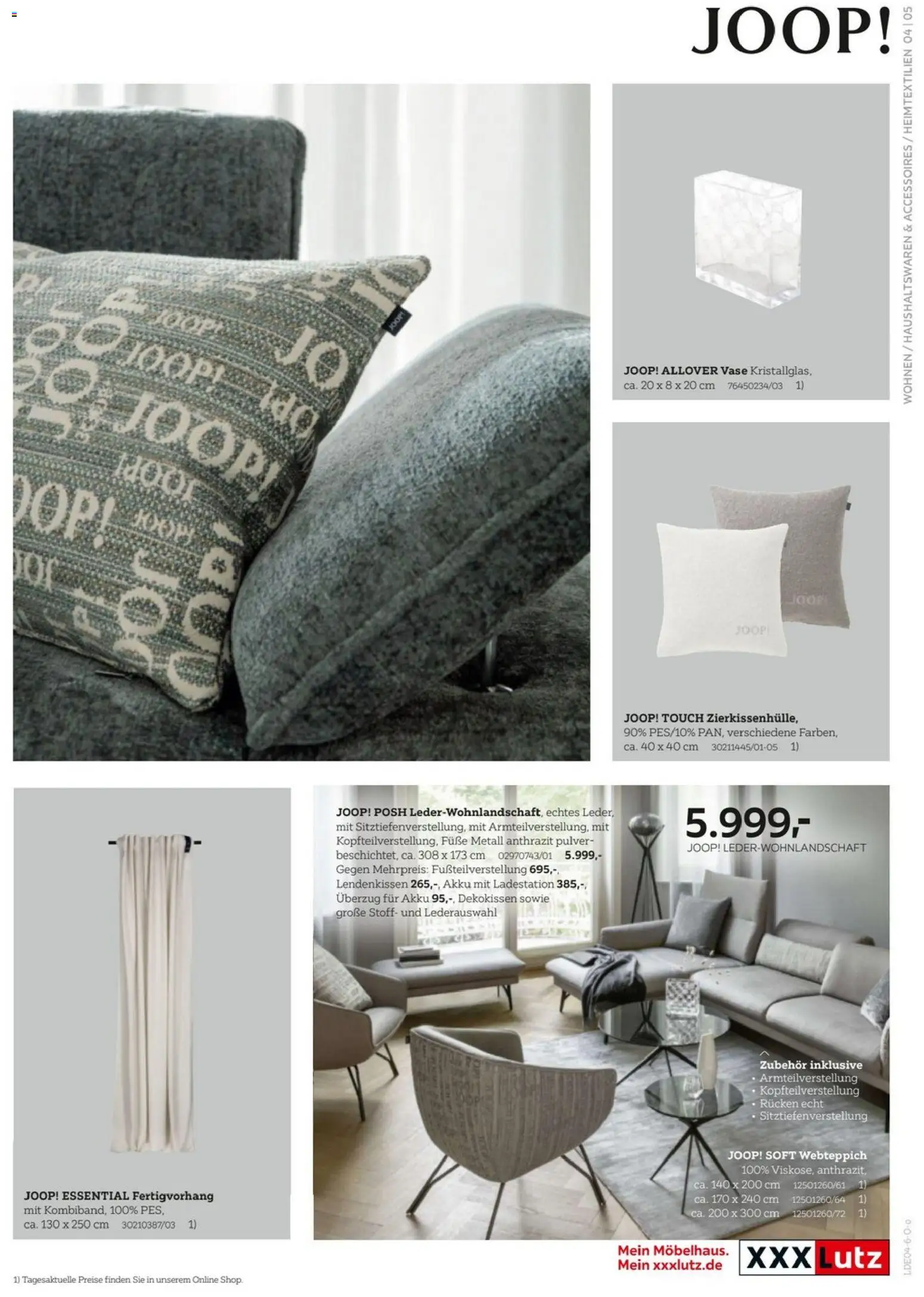 XXXLutz Home Collections – gültig ab 11.04.2026 | Seite: 5 | Produkte: Vase