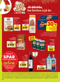 Spar - Extra ajánlat - amely érvényes a következő dátumtól: 15.01.2026