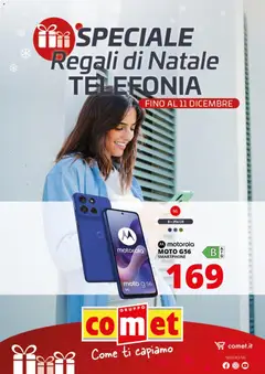Anteprima del volantino Comet Telefonia catalogo valido a partire dal 04.12.2025