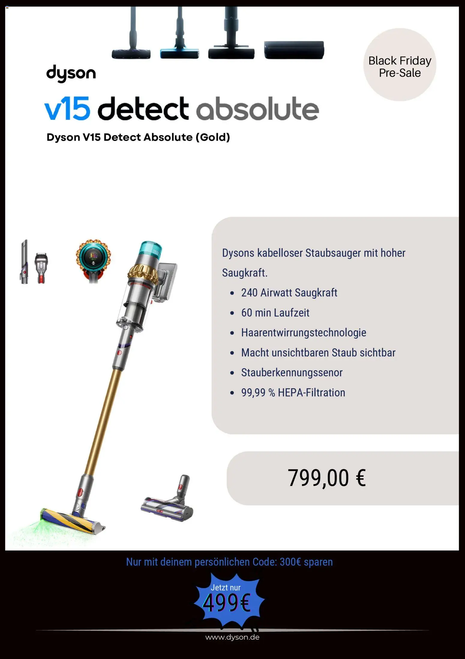Dyson - Black Friday – gültig ab 04.11.2025 | Seite: 2 | Produkte: Dyson, Staubsauger