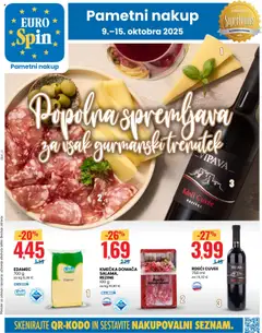 Eurospin katalog akcije – veljaven od 09.10.2025