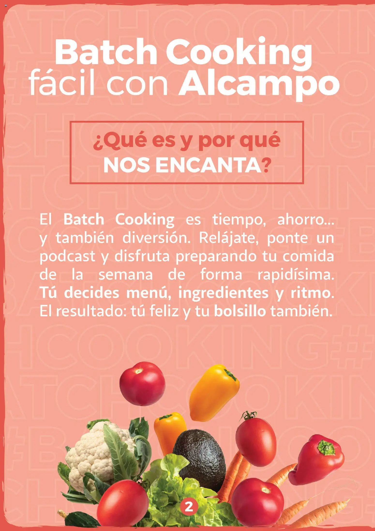Alcampo - Batchcooking 2026 │ válido desde el 15.01.2026 | Página: 2 | Productos: Κρεμάστρα