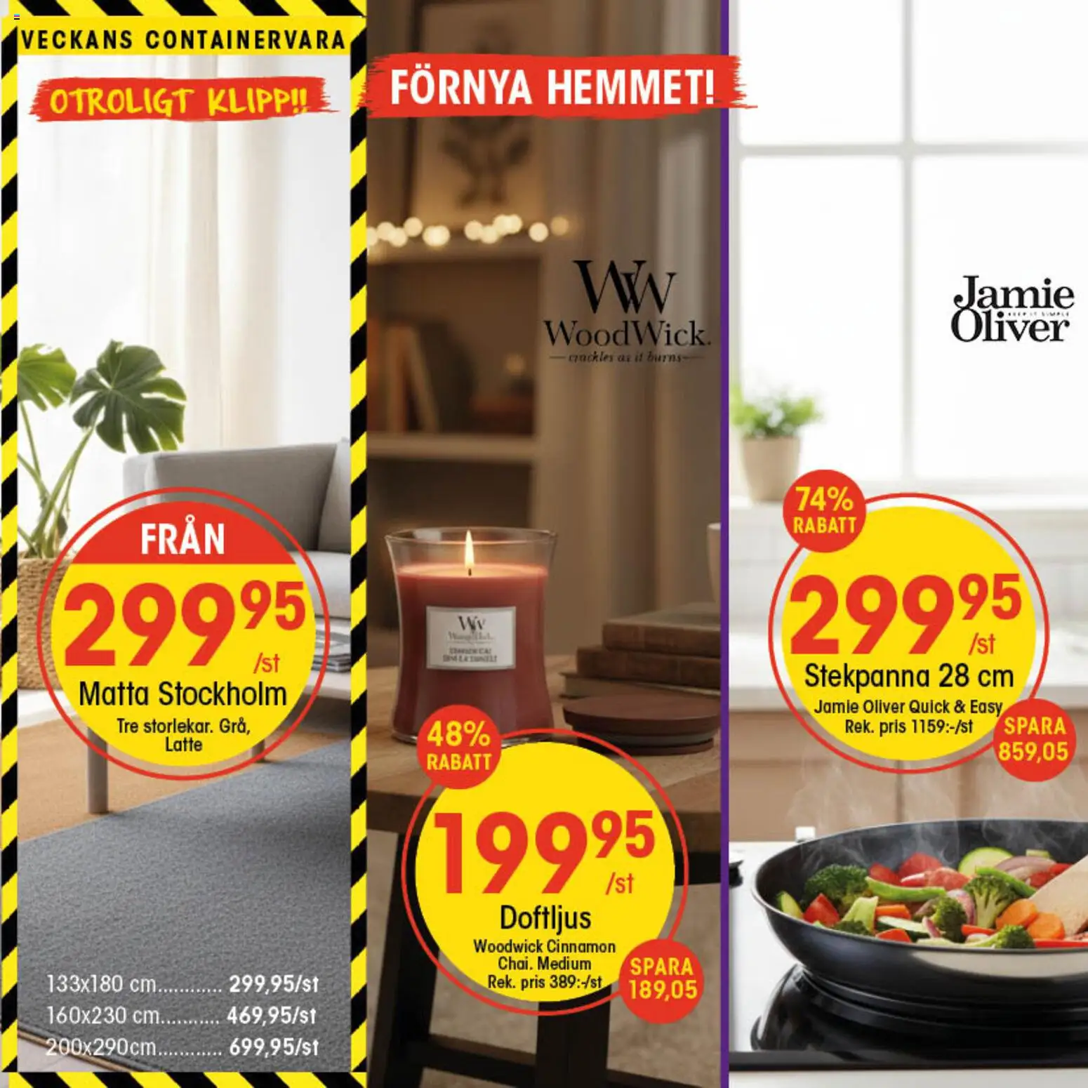 EKO reklamblad aktuell från 17.11.2025 | Sida: 6 | Produkter: Oliver, Matta, Stekpanna