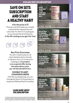 Preview of Oriflame - Offers valid from 24.12.2025 | Page: 115 | Products: Weight, Strawberry