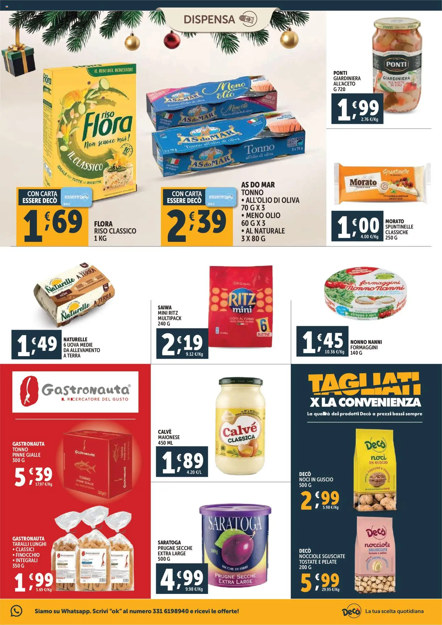 Volantino Decò del 15.12.2025 | Pagina: 17 | Prodotti: Riso, Vino, Tonno, Terra