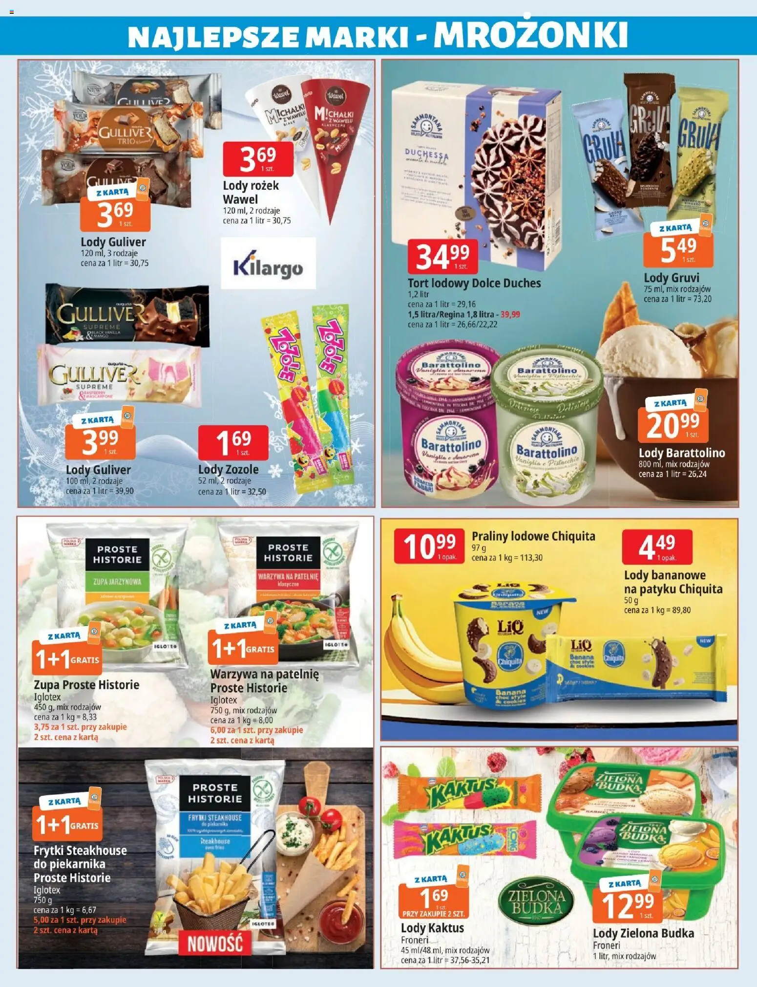 E.Leclerc gazetka - Zielona Góra od 28.04.2026 | Strona: 4 | Produkty: Warzywa na patelnie, Patelnie, Zupa, Frytki