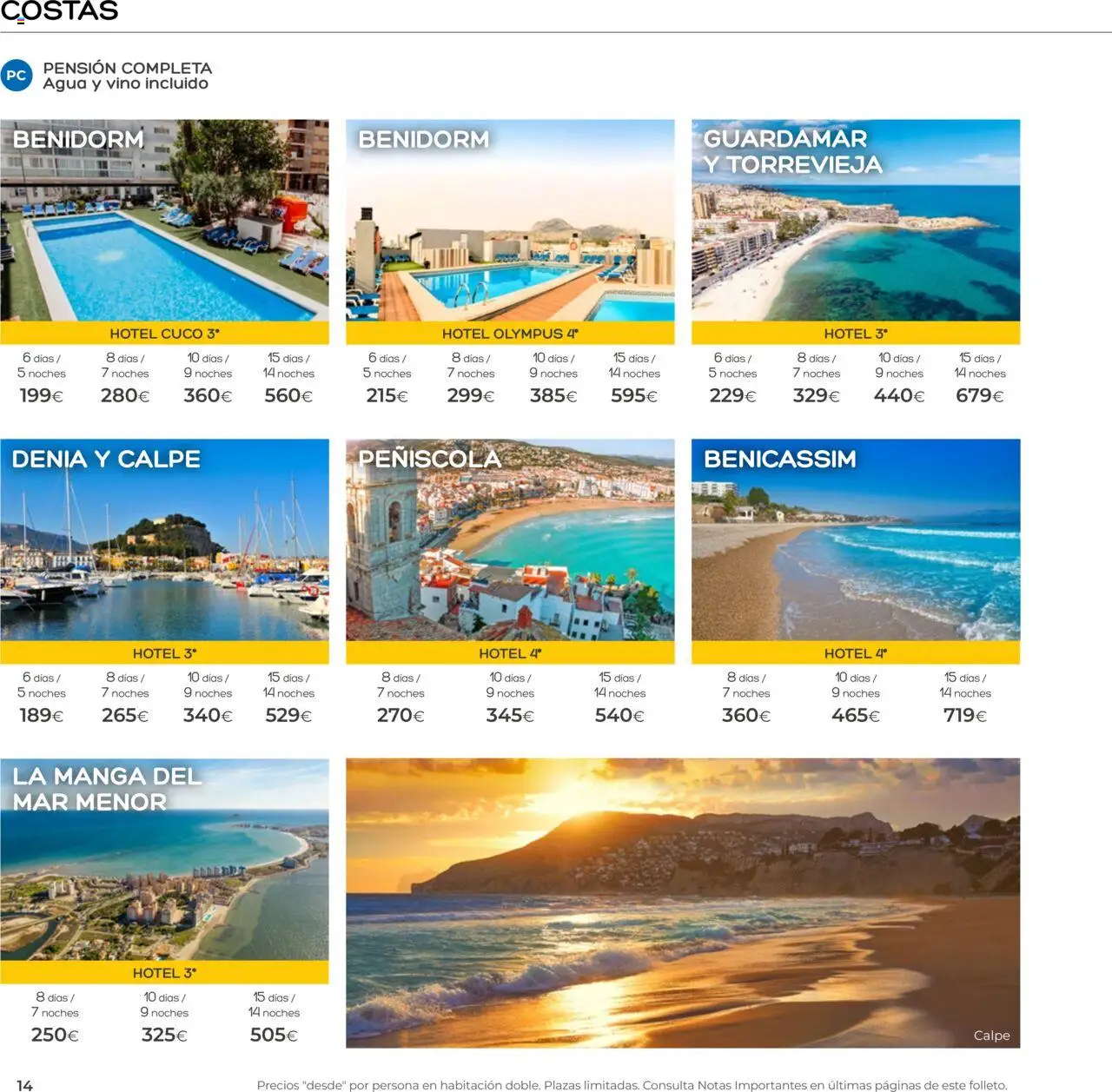 Viajes El Corte Inglés - Club de Vacaciones - Vacaciones Económicas Personalizado │ válido desde el 01.09.2025 | Página: 14 | Productos: Vino