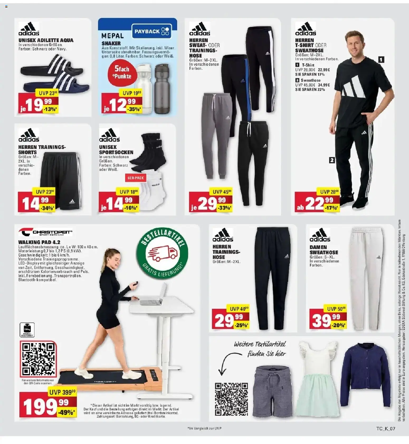 E center Prospekt Kirchheim-Teck	 – gültig ab 29.03.2026 | Seite: 73 | Produkte: Sweathose, Walking, Hose