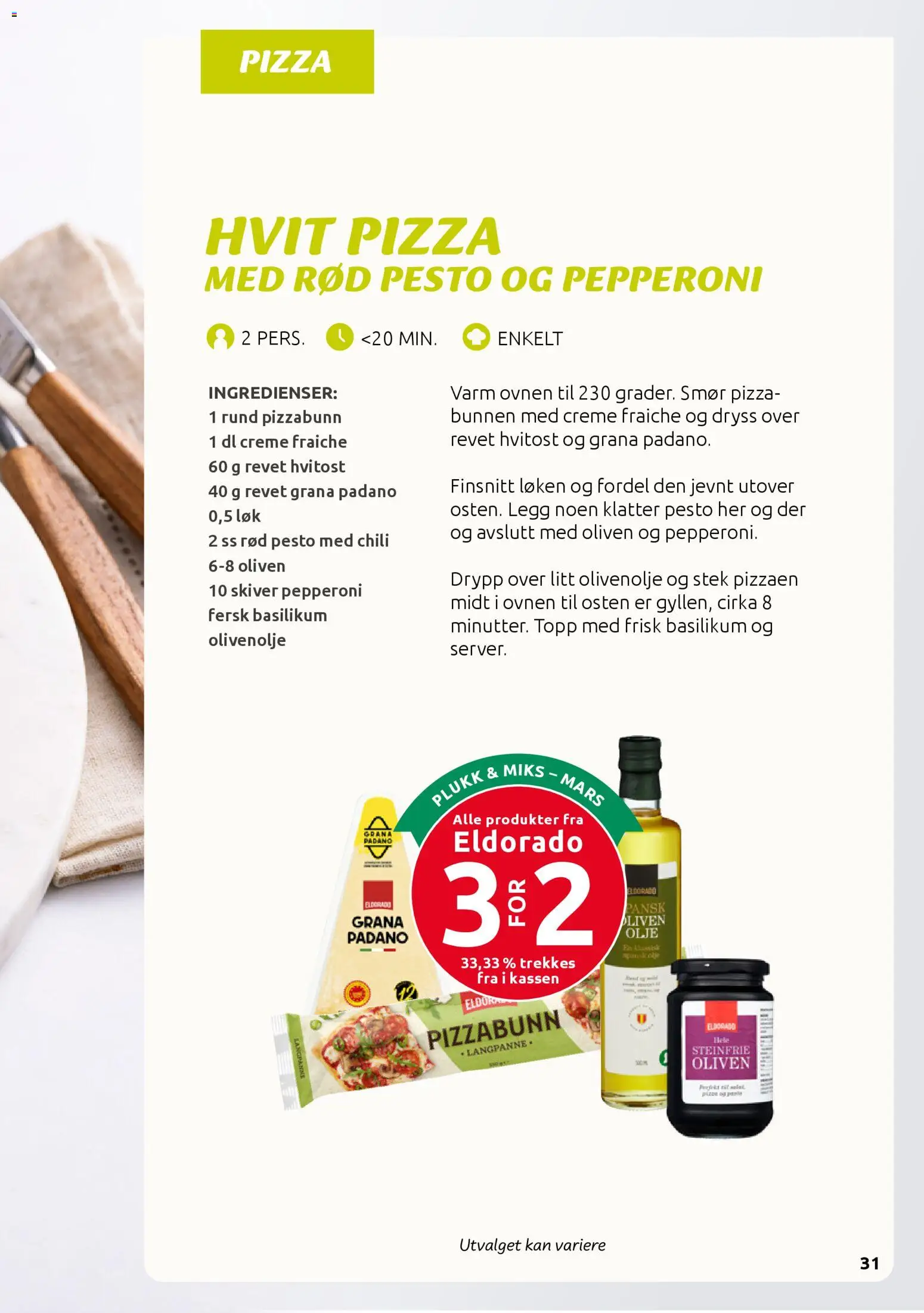 {H1} | Side: 31 | Produkter: Деревні плити, Smør, Pizza, Plăci policarbonat