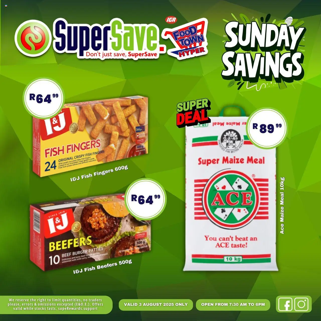 Super Save Sunday Deals │ valid from 03.08.2025 | Page: 2