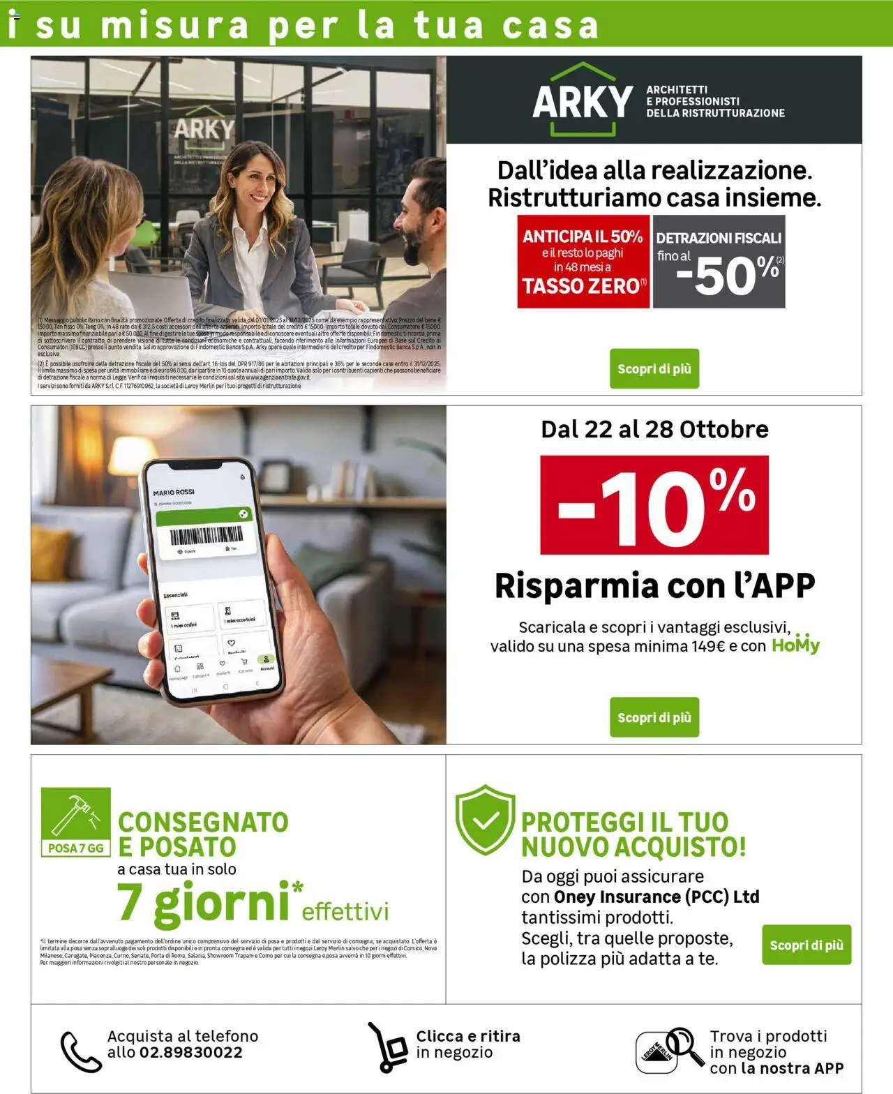 Volantino Leroy Merlin del 07.10.2025 | Pagina: 3 | Prodotti: Telefono
