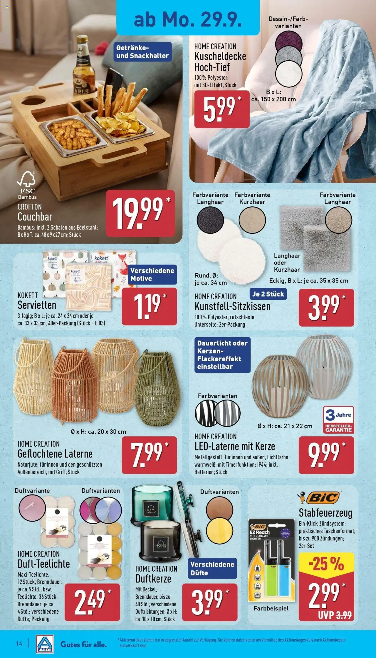 Aldi - ALDI Nord: Wochenangebote – gültig ab 28.09.2025 | Seite: 16 | Produkte: Home creation