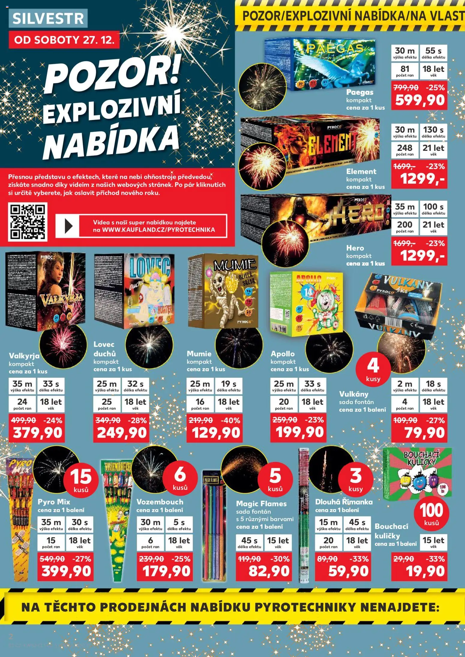 Kaufland leták - Plzeň Bory od 27.12.2025 | Strana: 2 | Produkty: Kuličky