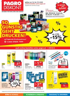 Vorschau von dem Prospekt - Pagro-Diskont Flugblatt gültig ab 07.08.2025