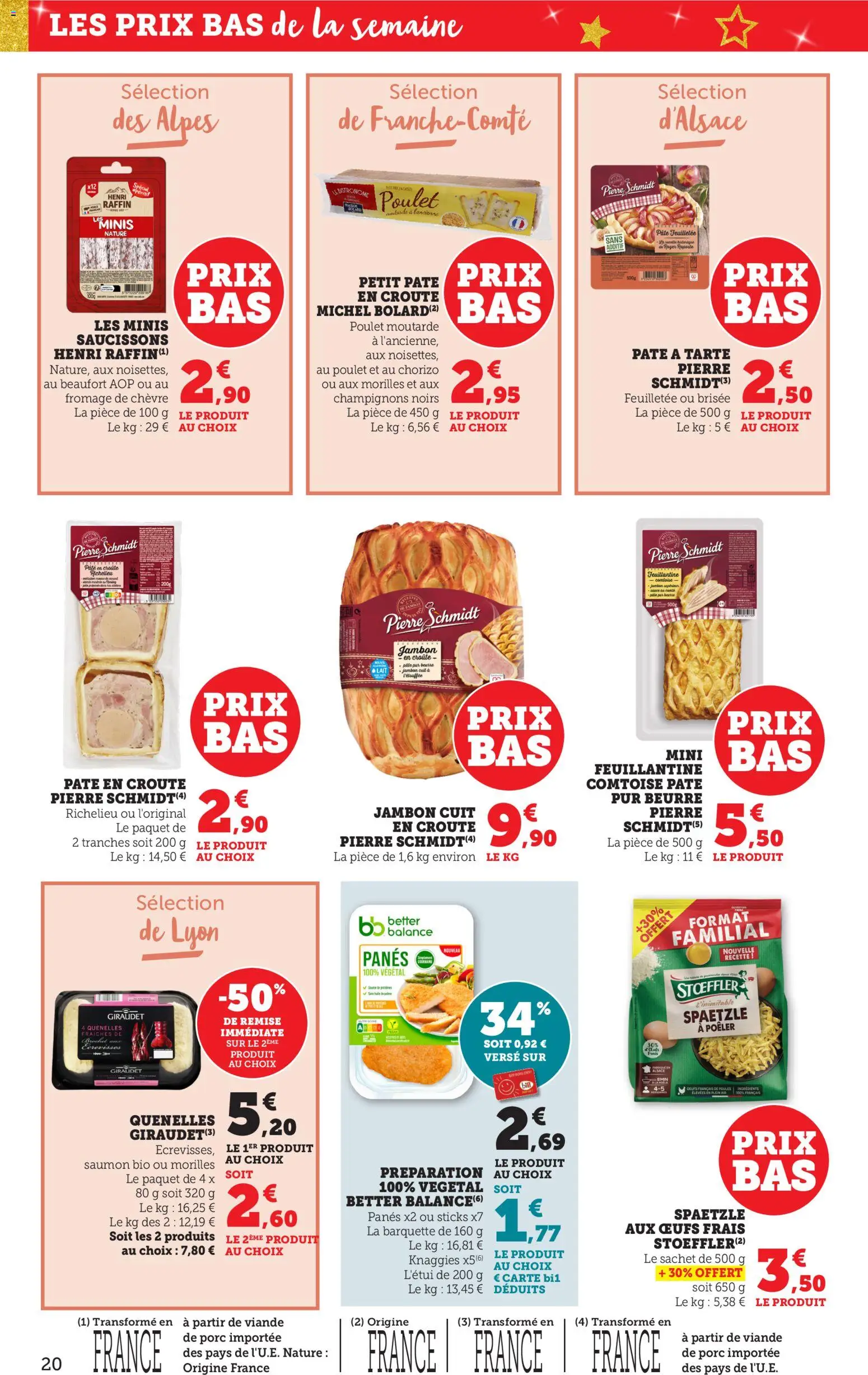 {H1} | Page: 21 | Produits: Chorizo, Fromage de chèvre, Jambon, Porc