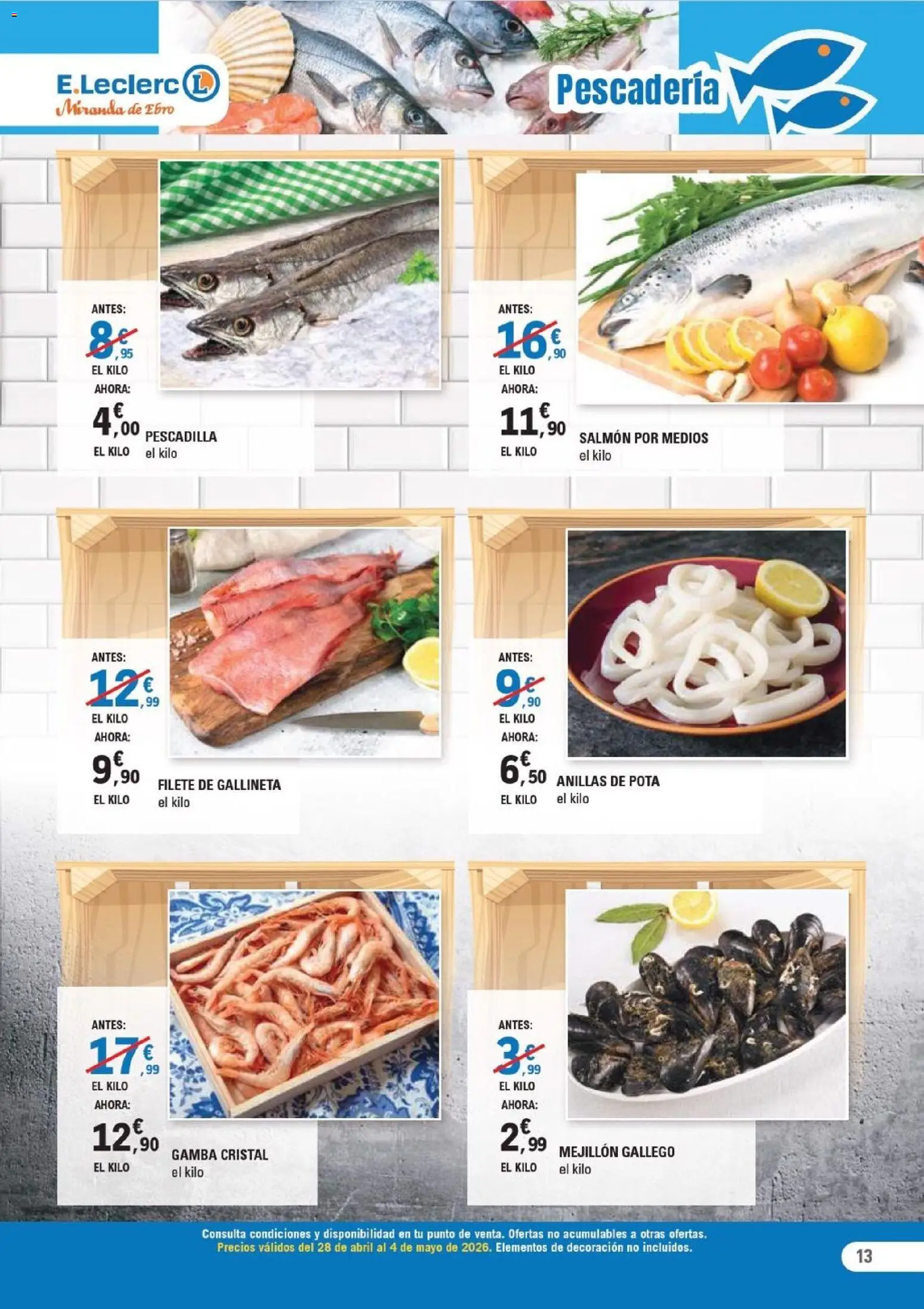 E.Leclerc Miranda de Ebro │ válido desde el 28.04.2026 | Página: 13
