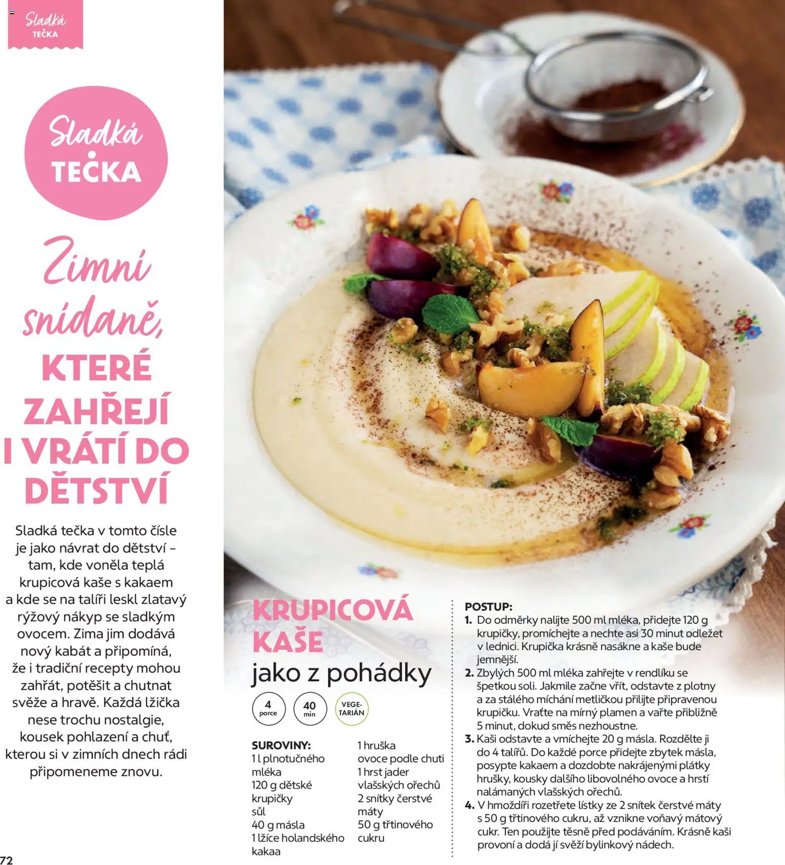 Albert magazín od 01.01.2026 | Strana: 72 | Produkty: Ovoce, Lžíce, Cukr, Kaše