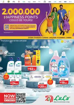 Preview of Lulu Hypermarket catalogue - Exclusive Deals - Dubai & Northern Emirates valid from 01.04.2026