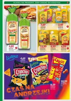 Pogląd oferty "Eurocash Gazetka - Andrzejkowa Moc" - ważna od 10.11.2025 | Strona: 6 | Produkty: Ser żółty, Chipsy, Chleb tostowy, Kukurydza