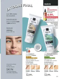 Catálogo AVON campaña 9 │ válido desde el 01.09.2025 | Página: 133 | Productos: BB cream, BB cream iluminadora