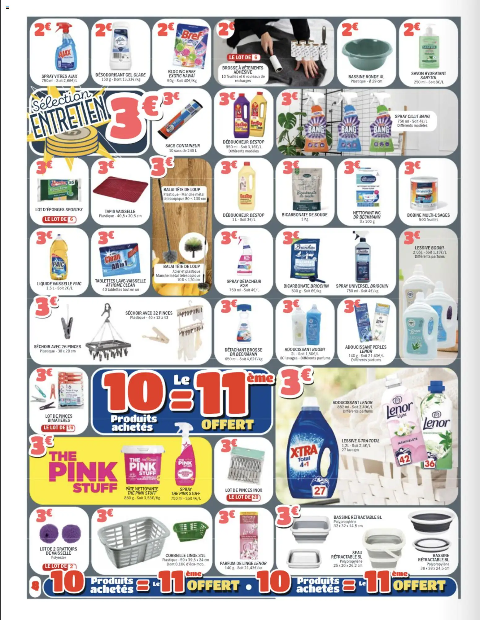 {H1} | Page: 8 | Produits: Bassine, Parfum, Savon, Adoucissant