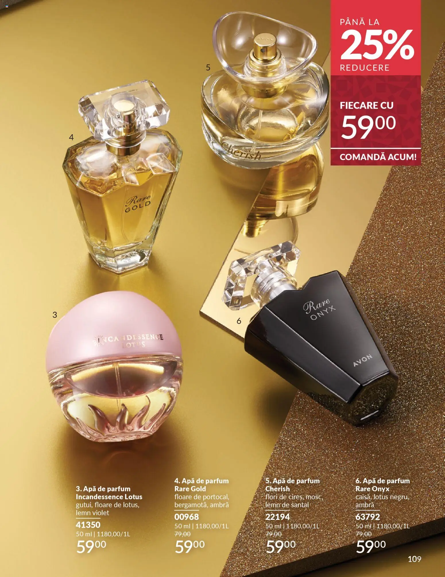 Noul catalog Avon – valabil de la 01.12.2025 | Pagină: 109 | Produse: Apă de parfum, Parfum, Apă