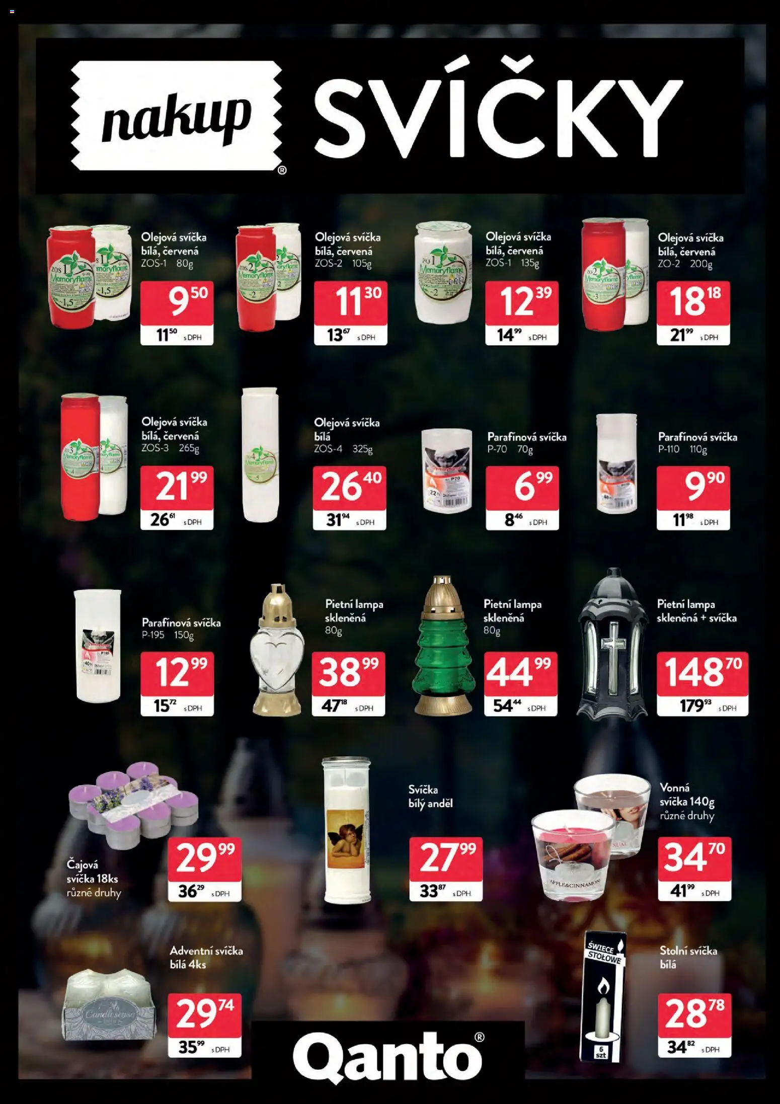 Astur & Qanto leták - Velkoobchod 12/2025 od 01.12.2025 | Strana: 197 | Produkty: Svíčka, Svíčky, Lampa