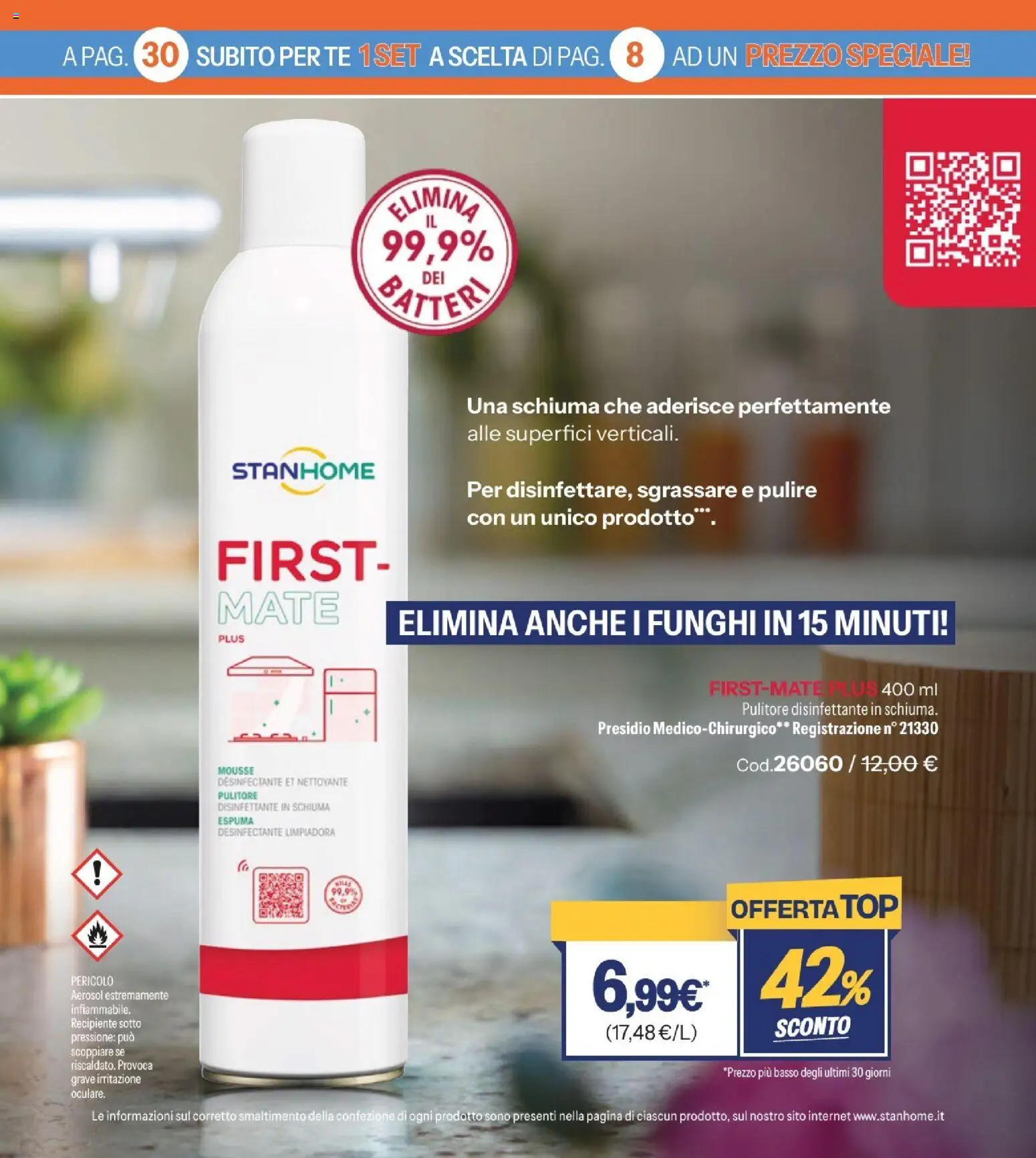Volantino Stanhome del 31.03.2026 | Pagina: 19 | Prodotti: Tè, Top, Funghi