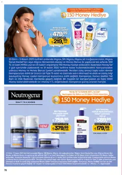 23.10.2025 tarihinden itibaren geçerli olan Migros kataloğu önizlemesi | Sayfa: 78