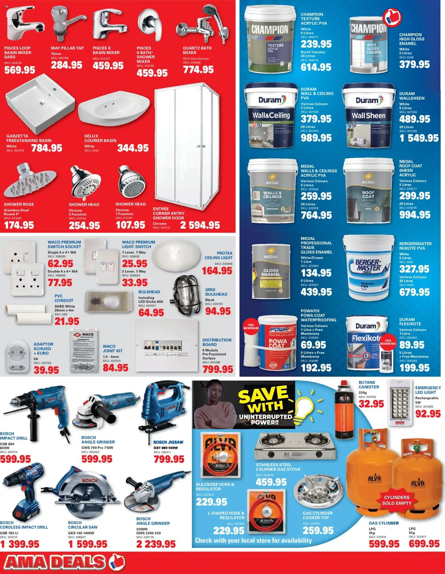 New Cashbuild catalogue – valid from 23.02.2026 | Page: 2 | Products: Globe, Bath, Jigsaw, Enamel