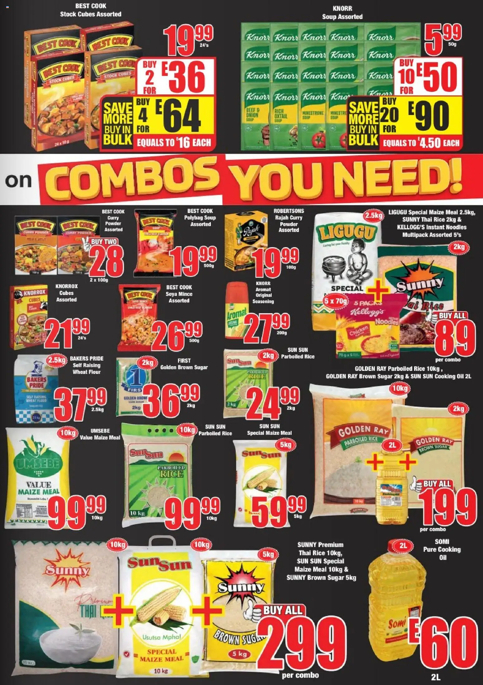 New Boxer catalogue – valid from 24.11.2025 | Page: 7 | Products: Flour, Beef, Stock, Curry powder