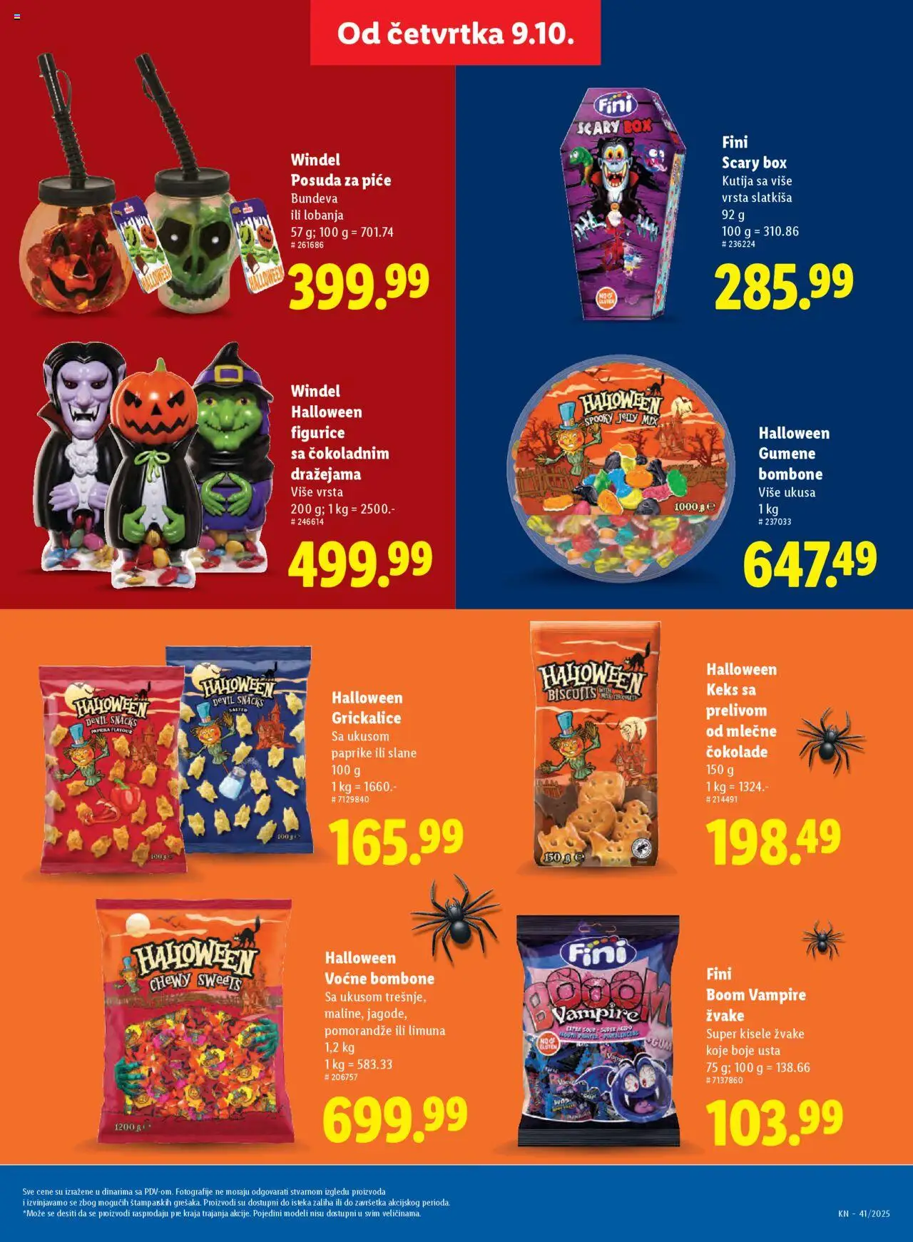 Lidl katalog - važi od 09.10.2025 | Strana: 29 | Proizvode: Bombone, Keks, Gumene bombone, Bundeva