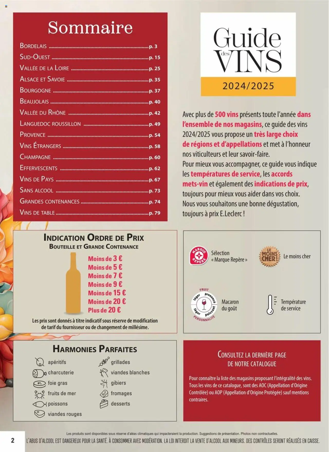  | Page: 12 | Produits: Fruits de mer, Alcool, Champagne, Table