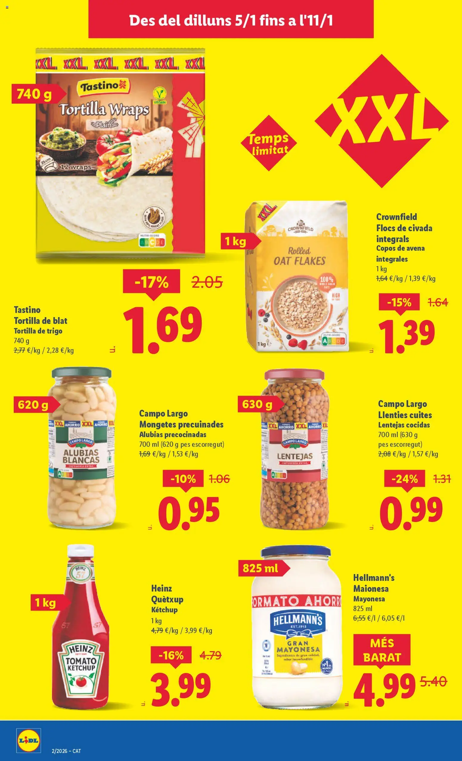 Lidl folleto │ válido desde el 05.01.2026 | Página: 12 | Productos: Copos, Οθόνη προβολής